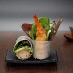 Sushi med ebi crunch