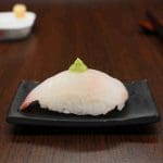 Sushi menu nigiri