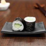 Sushi menu hosomaki med agurk